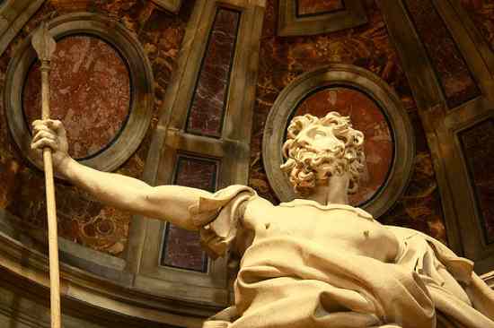 Saint Longinus: The Roman Soldier and the Piercing of Christ's Side