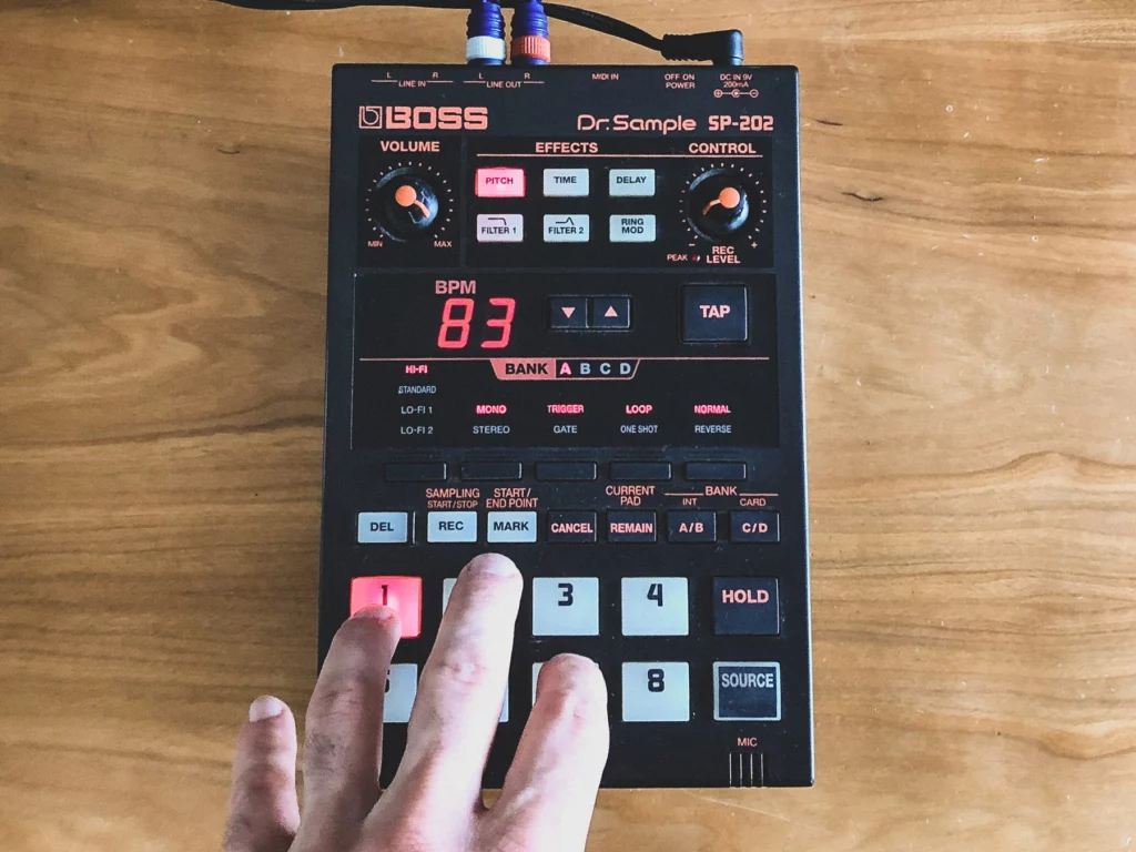 Roland SP-202 sampler, the music sampler that started helped Roland gain traction.